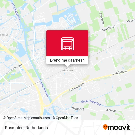 Rosmalen kaart