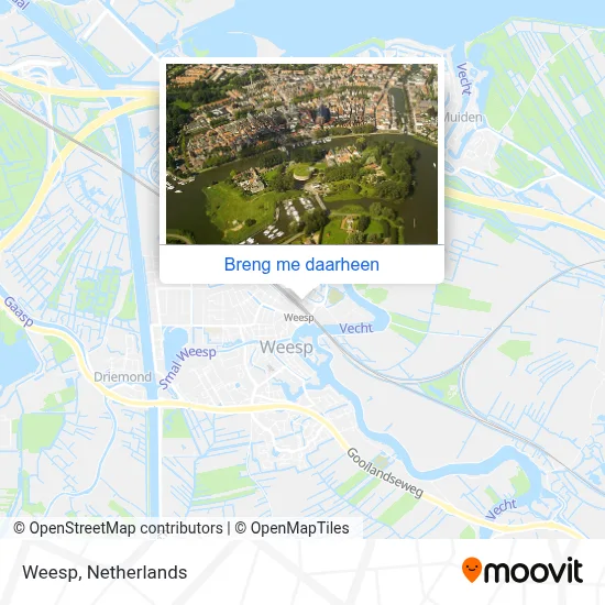Weesp kaart