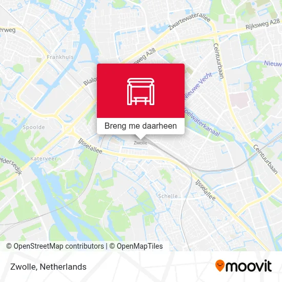 Zwolle kaart