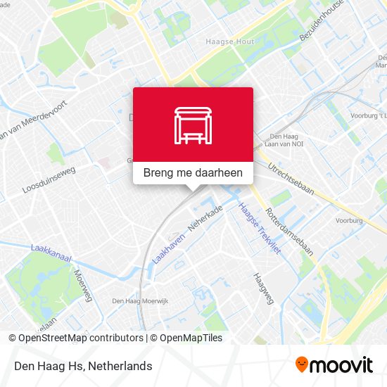 Den Haag Hs kaart