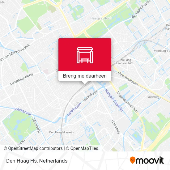 Den Haag Hs kaart