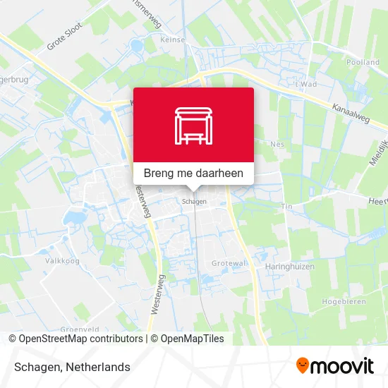 Schagen kaart