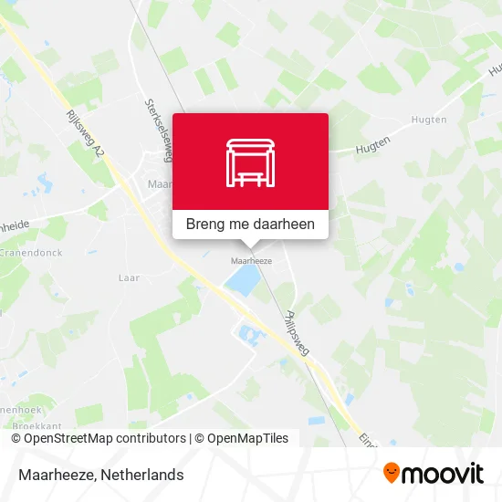 Maarheeze kaart