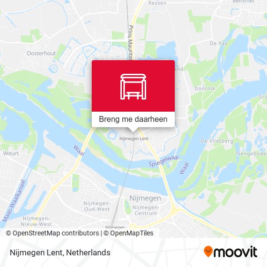 Nijmegen Lent kaart
