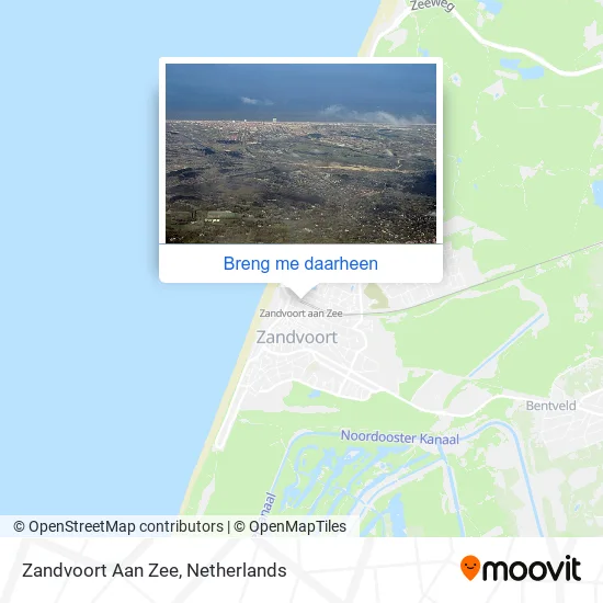 Zandvoort Aan Zee kaart