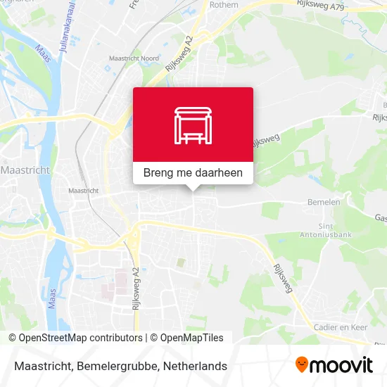 Maastricht, Bemelergrubbe kaart