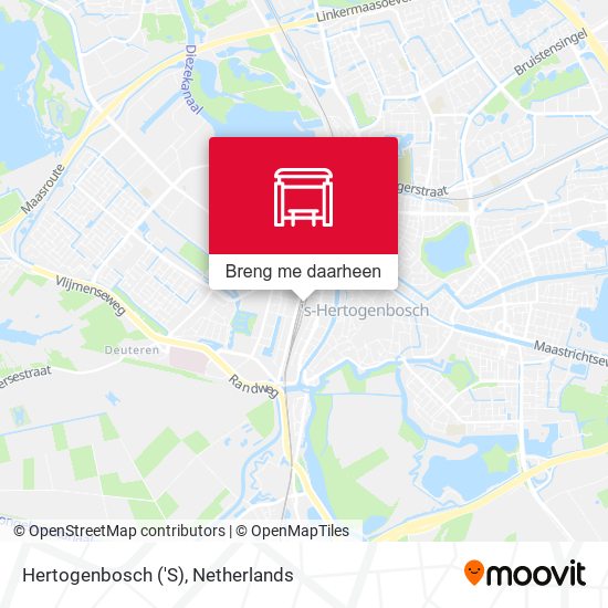 Hertogenbosch ('S) kaart