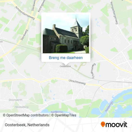 Oosterbeek kaart