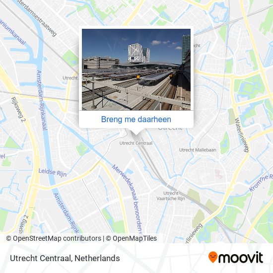 Utrecht Centraal kaart