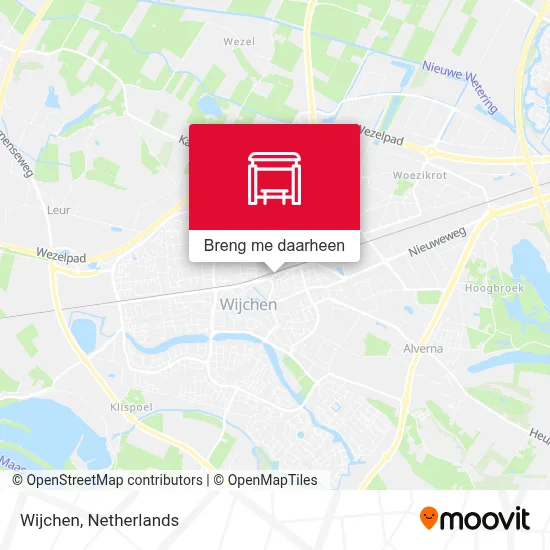 Wijchen kaart