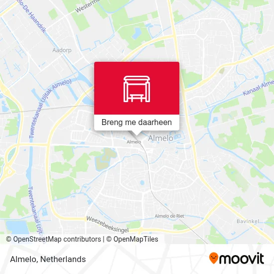 Almelo kaart