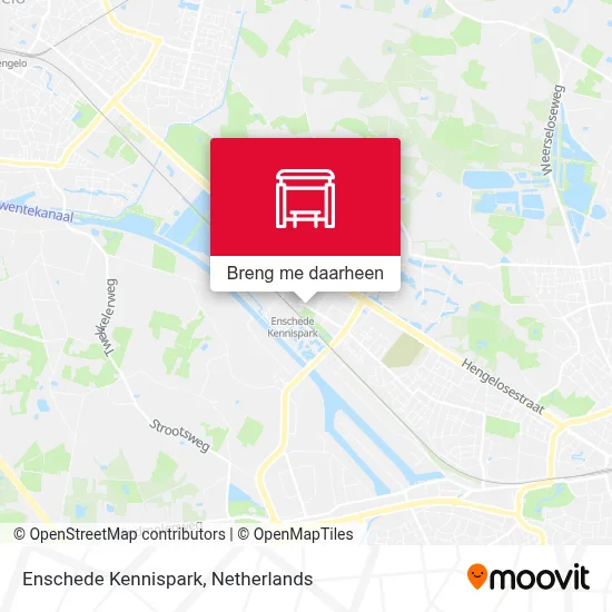 Enschede Kennispark kaart