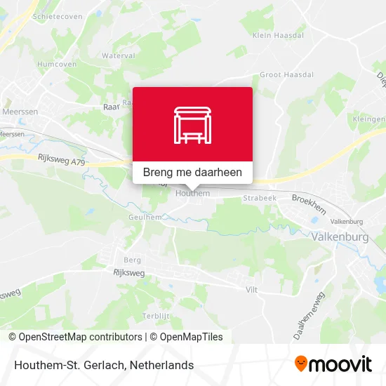 Houthem-St. Gerlach kaart