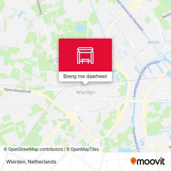 Wierden kaart