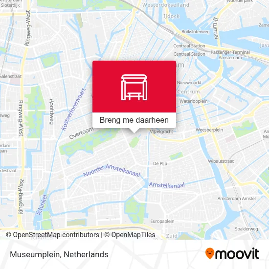 Museumplein kaart