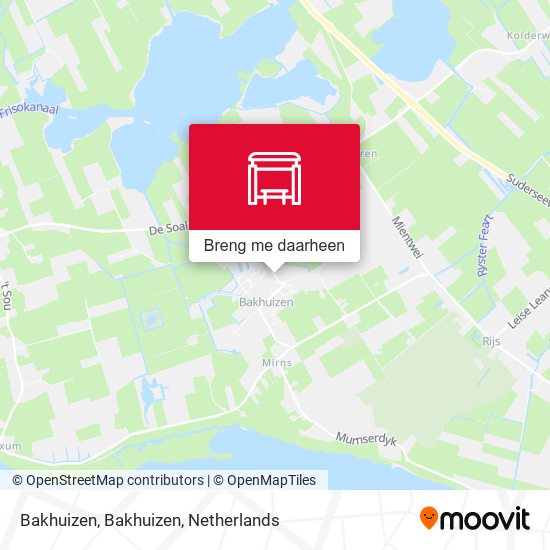 Bakhuizen, Bakhuizen kaart