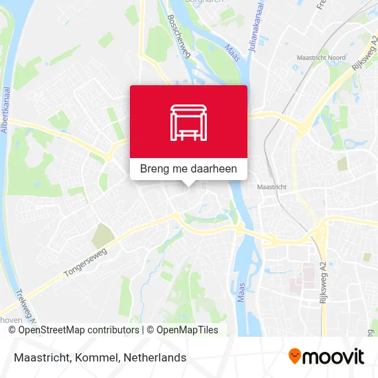 Maastricht, Kommel kaart