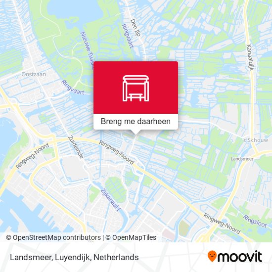 Landsmeer, Luyendijk kaart
