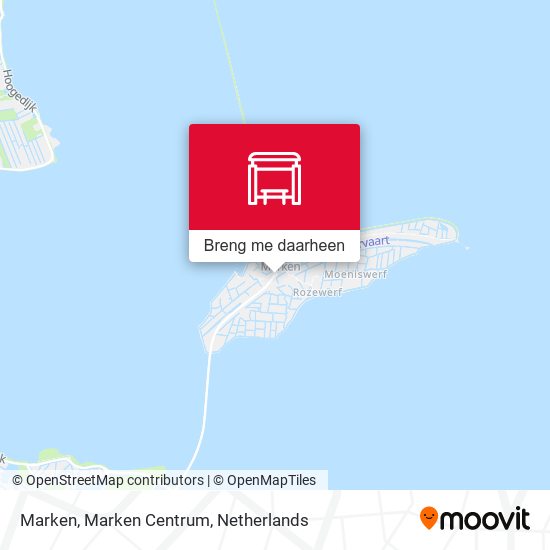 Marken, Marken Centrum kaart