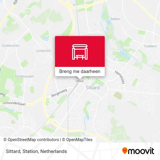 Sittard, Station kaart