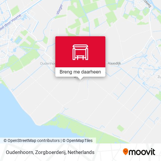 Oudenhoorn, Zorgboerderij kaart