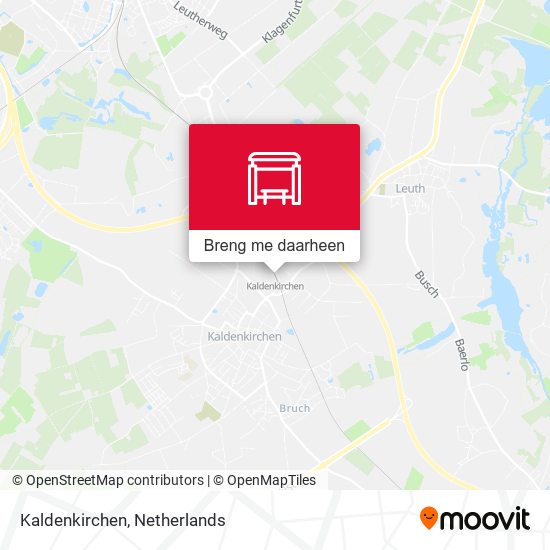 Kaldenkirchen kaart