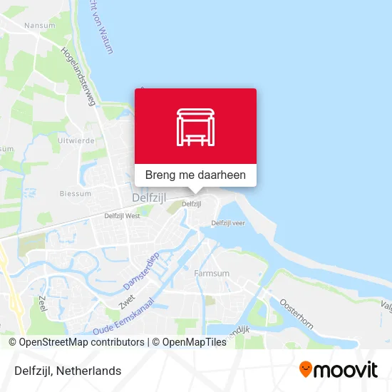 Delfzijl kaart