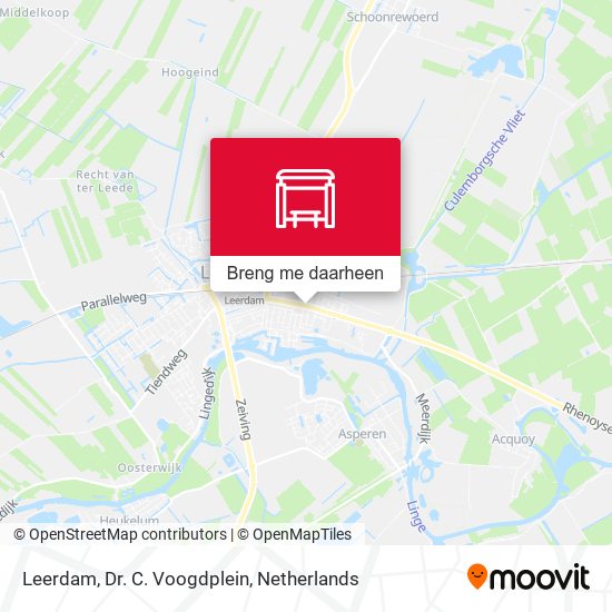 Leerdam, Dr. C. Voogdplein kaart