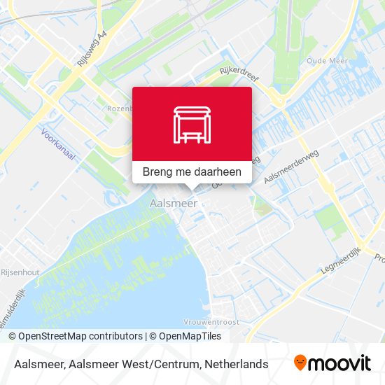 Aalsmeer, Aalsmeer West / Centrum kaart