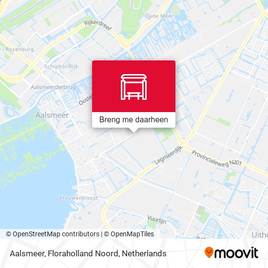 Aalsmeer, Floraholland Noord kaart