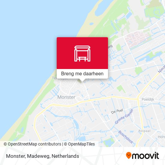 Monster, Madeweg kaart