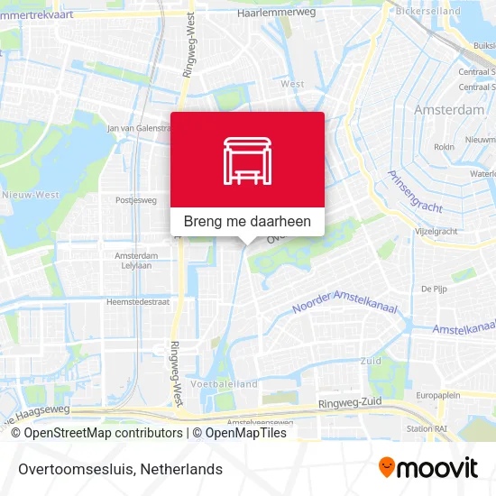 Overtoomsesluis kaart