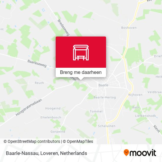 Baarle-Nassau, Loveren kaart