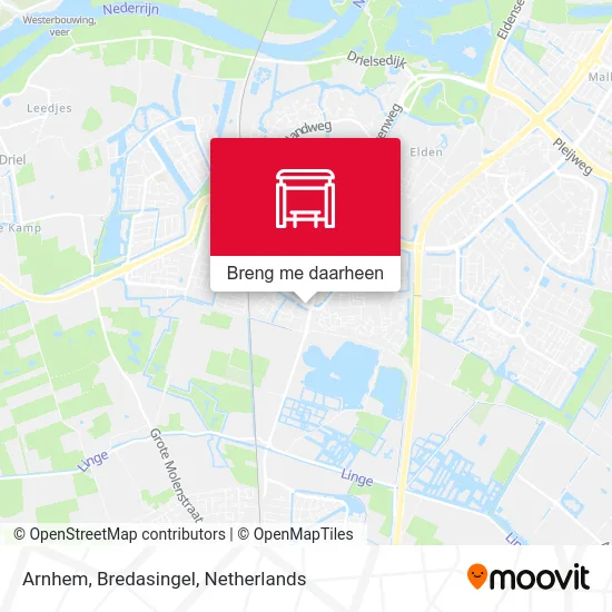 Arnhem, Bredasingel kaart