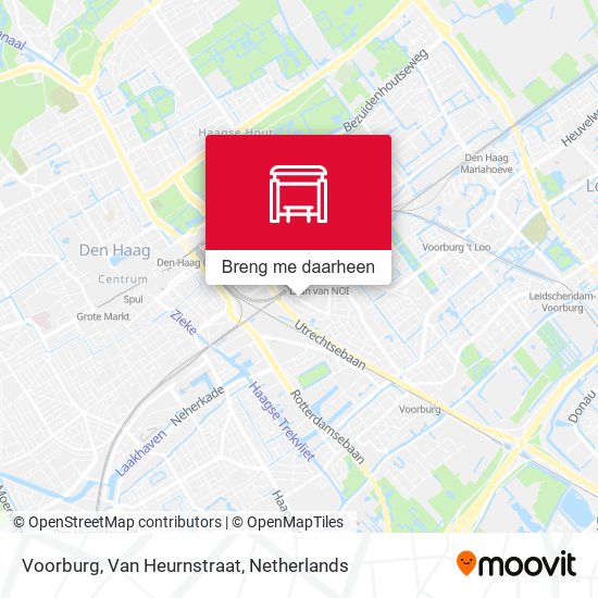 Voorburg, Van Heurnstraat kaart