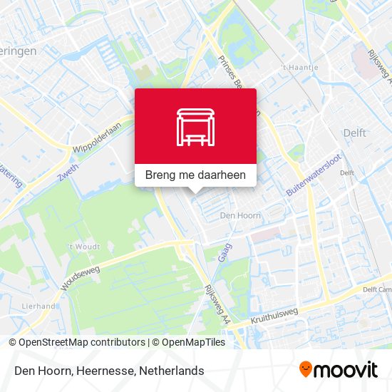 Den Hoorn, Heernesse kaart