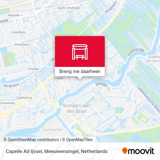 Capelle Ad Ijssel, Meeuwensingel kaart