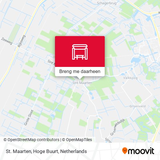 St. Maarten, Hoge Buurt kaart