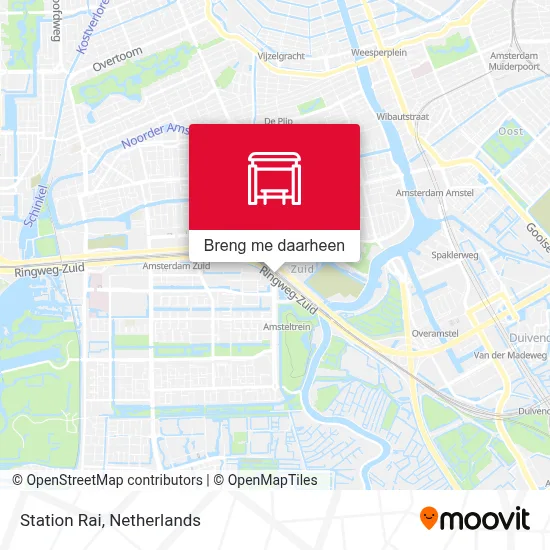 Station Rai kaart