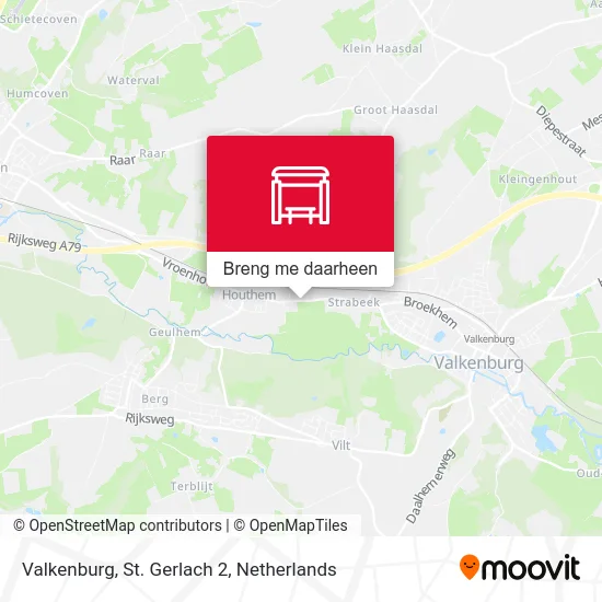 Valkenburg, St. Gerlach 2 kaart