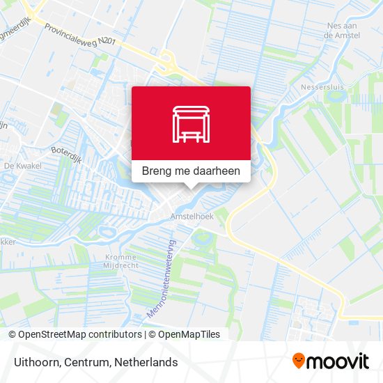 Uithoorn, Centrum kaart