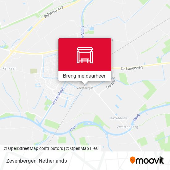 Zevenbergen kaart