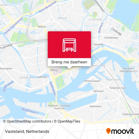 Vasteland kaart