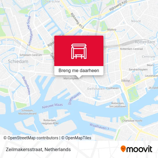 Zeilmakersstraat kaart