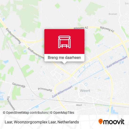 Laar, Woonzorgcomplex Laar kaart