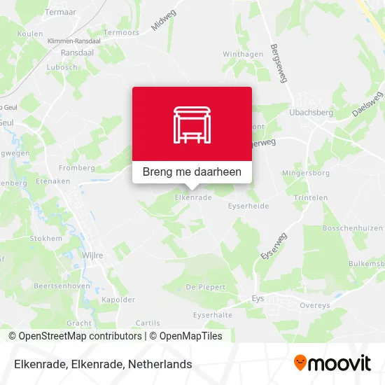 Elkenrade, Elkenrade kaart