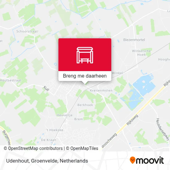 Udenhout, Groenvelde kaart
