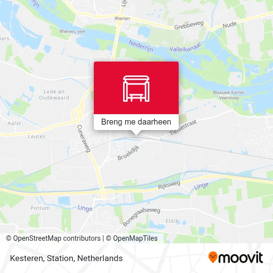 Kesteren, Station kaart