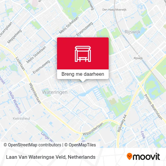 Laan Van Wateringse Veld kaart