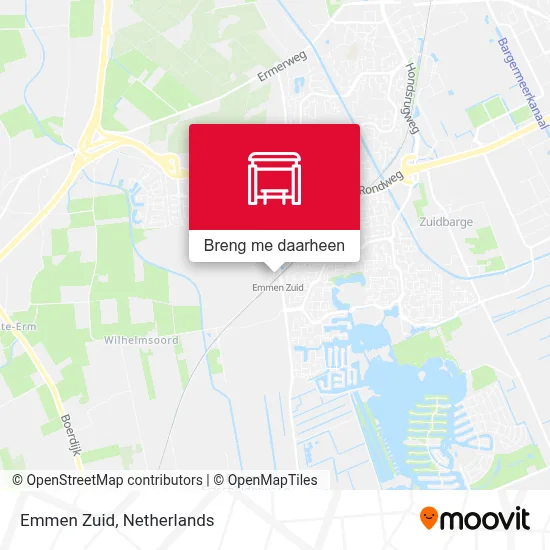 Emmen Zuid kaart